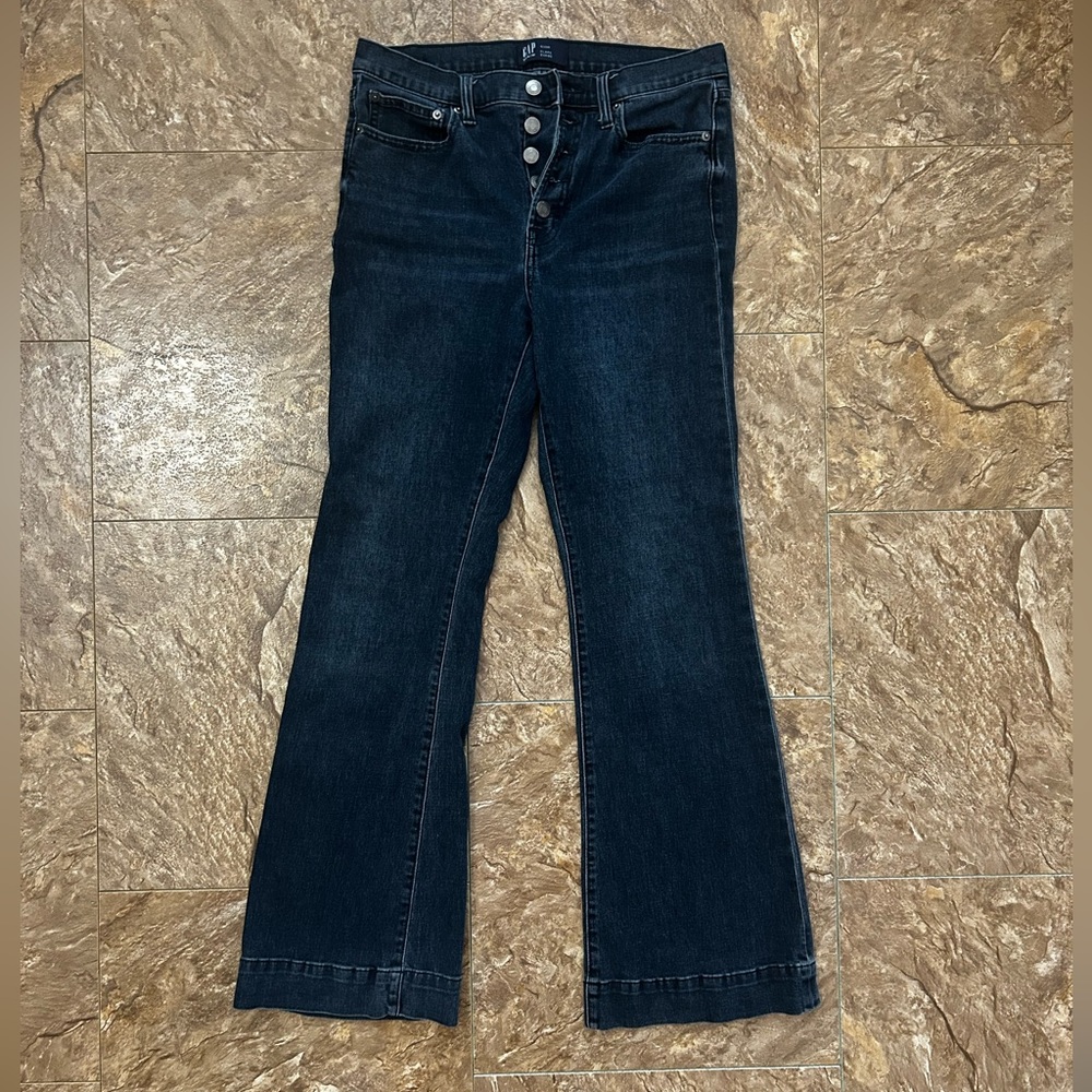 Gap flare jeans.
